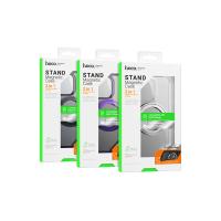 Чехол HOCO AS1 STAND Magnetic Case для iPhone 15 Pro, прозрачный
