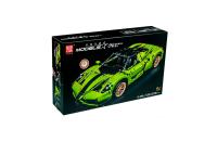 Конструктор детский MOULD KING 13074, спортивная машина, 2790 деталей, зеленый