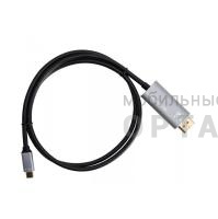Кабель-адаптер USB Type-Cm --> DP1.4v (m) 8K@60Hz, PD 100W,1.8m , Alum Shell,VCOM <CU480MCPD-1.8M> Кабель-адаптер USB Type-Cm --> DP1.4v (m) 8K@60Hz, PD 100W,1.8m , Alum Shell,VCOM <CU480MCPD-1.8M>