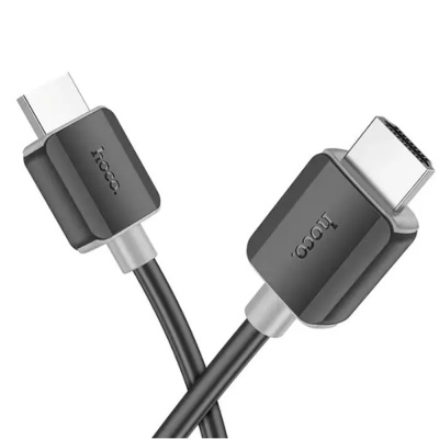 Кабель HDMI - HDMI HOCO US08, 1.0м, 18 Гбит/с, 4k HD, 60Гц, черный